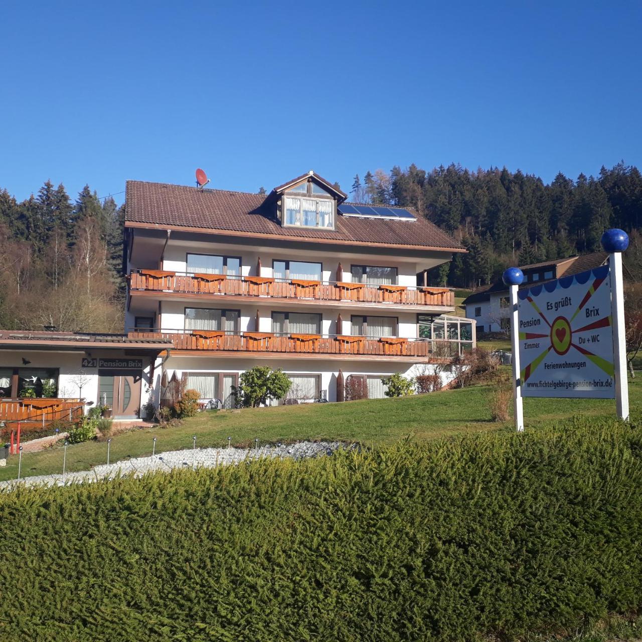 Hotel Pension Brix Warmensteinach Exterior foto